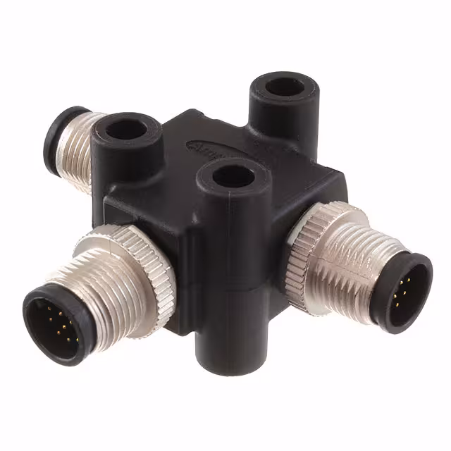 TA-A12M-A12M-A12M-01 Amphenol LTW  Rundsteckverbinderadapter